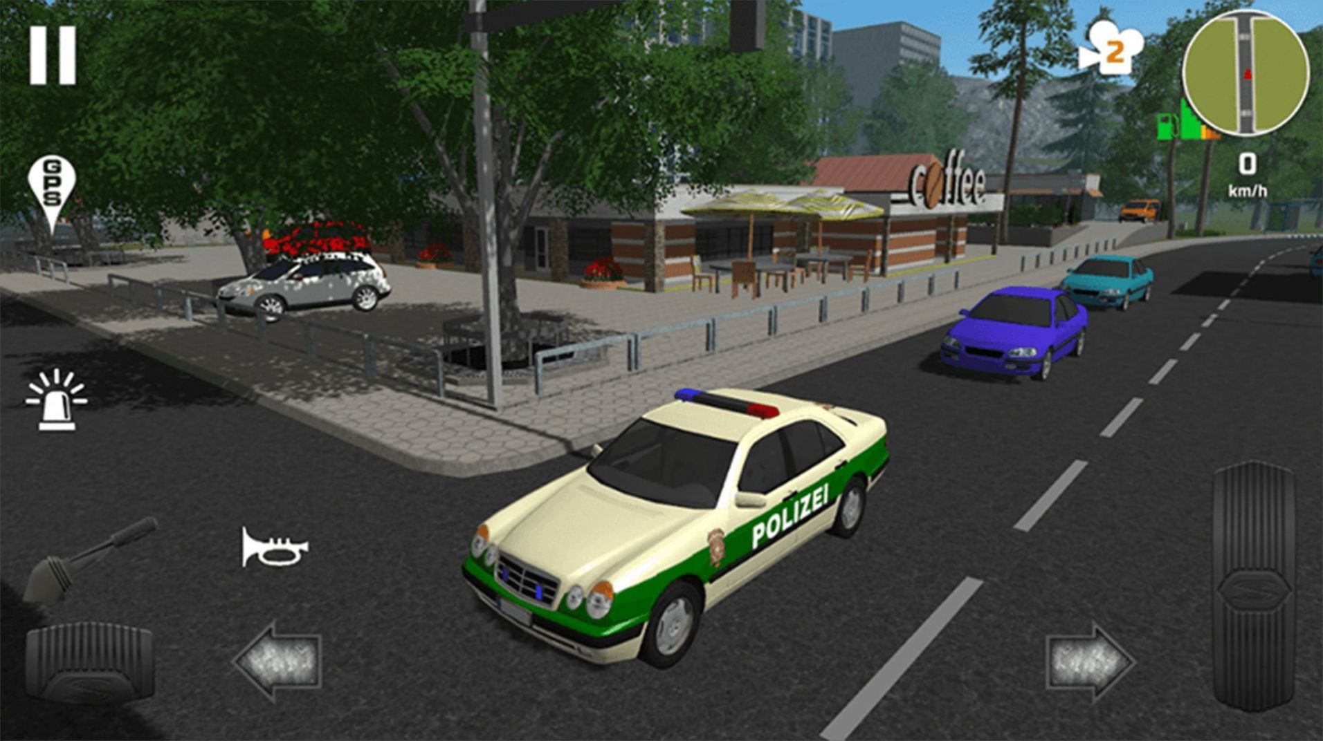 狂飙警车模拟v1.0图2