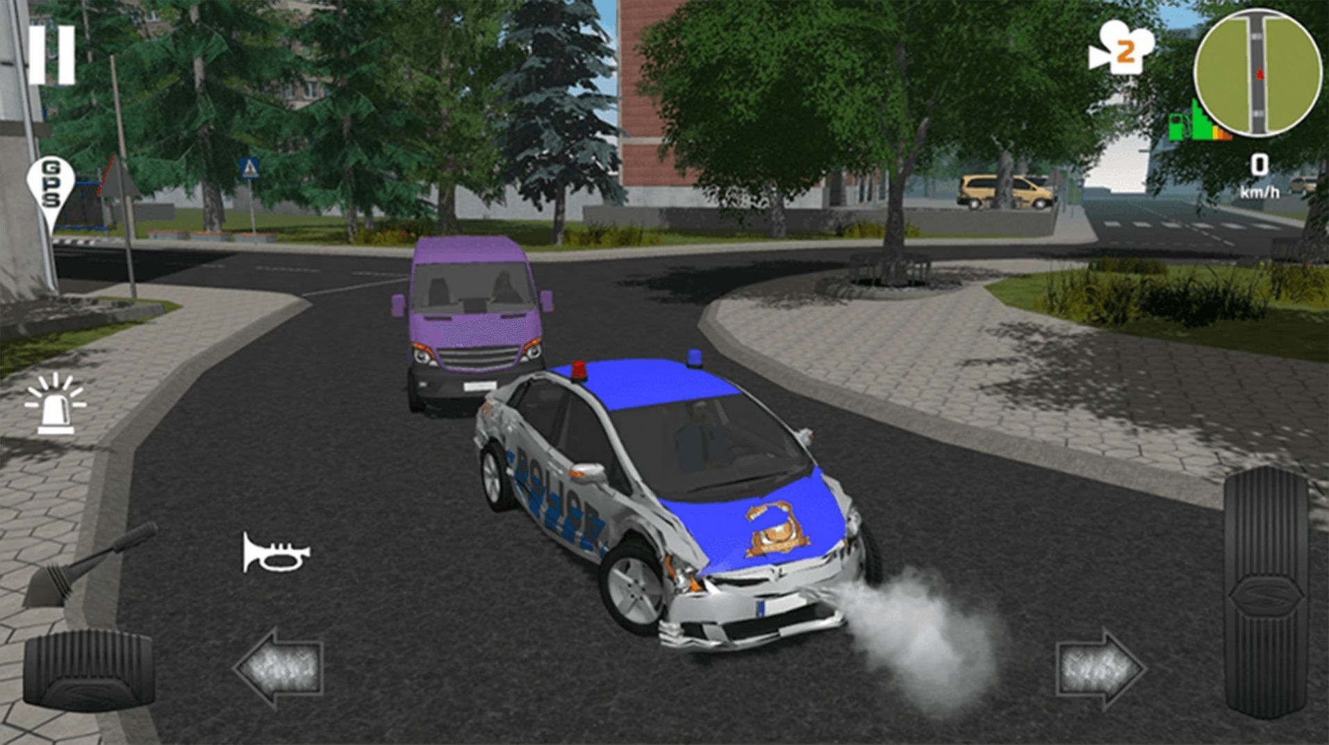 狂飙警车模拟v1.0图1
